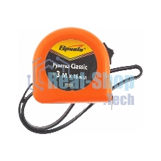 Рулетка Sparta Classic, 3 м х 16 мм, пластиковый корпус