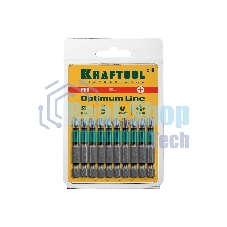 Биты Kraftool Optimum Line, PH3, 50 мм, тип хвостовика E 1/4