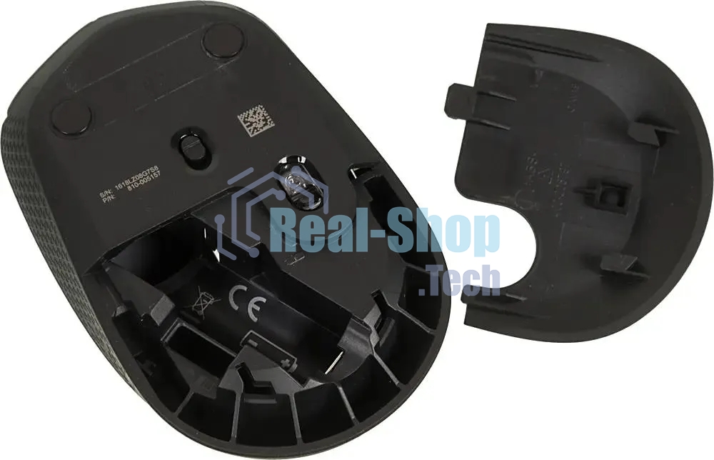 Комплект клавиатура + мышь Logitech MK235 клав:черный мышь:черный USB беспроводная