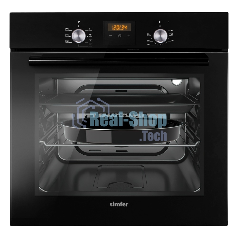 Электрический духовой шкаф Simfer B6EB56024 черный