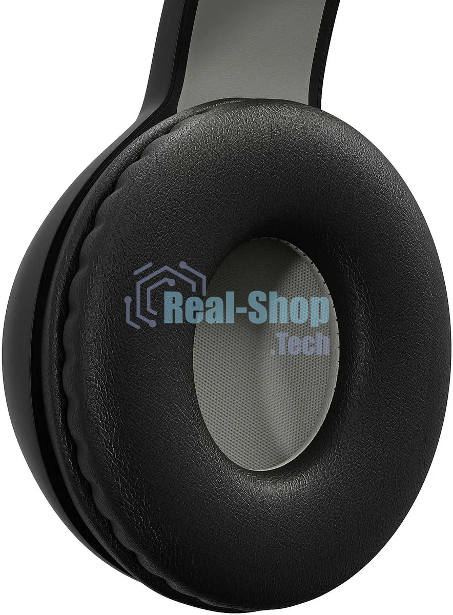 Гарнитура накладные Digma BT-15 черный/серый беспроводные bluetooth оголовье