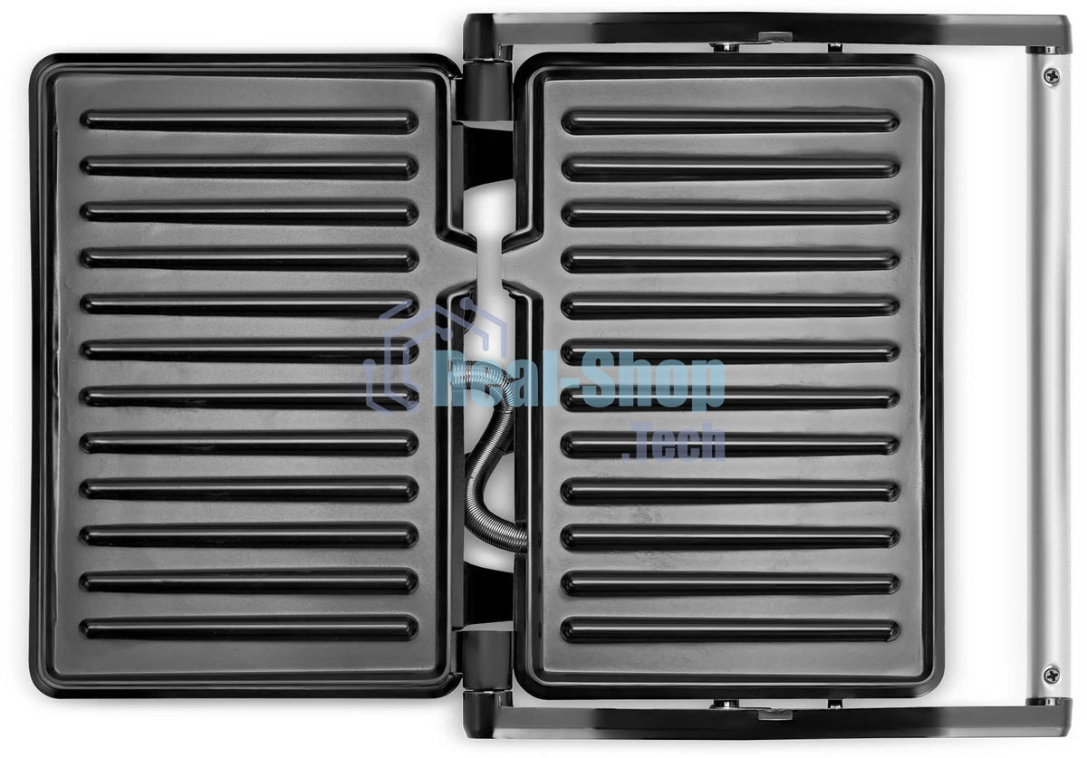 Гриль-пресс электрический Vitek VT-2639 черный/серебристый 750 Вт