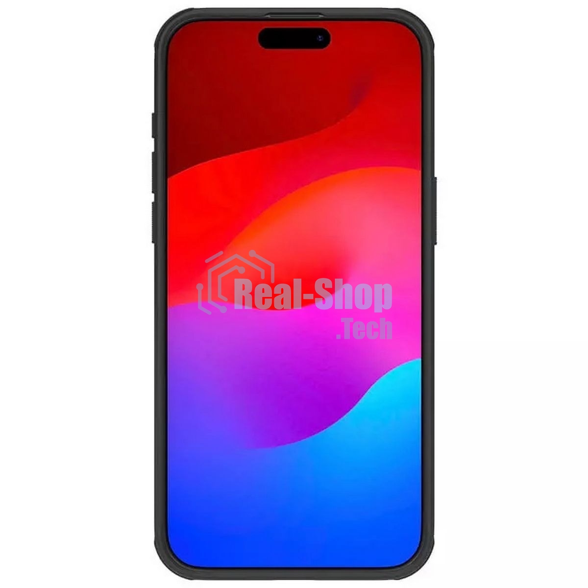 Чехол Super Frosted Shield Pro, черный, (AP IP15 Pro Max)