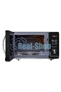 Микроволновая печь BBK 23MWG-851T/B черный, 23 л, 800 Вт, поворотный механизм/кнопки