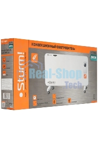 Конвектор Sturm! CH2000D, белый, 2000 Вт, 25 м2, дисплей, электронный термостат