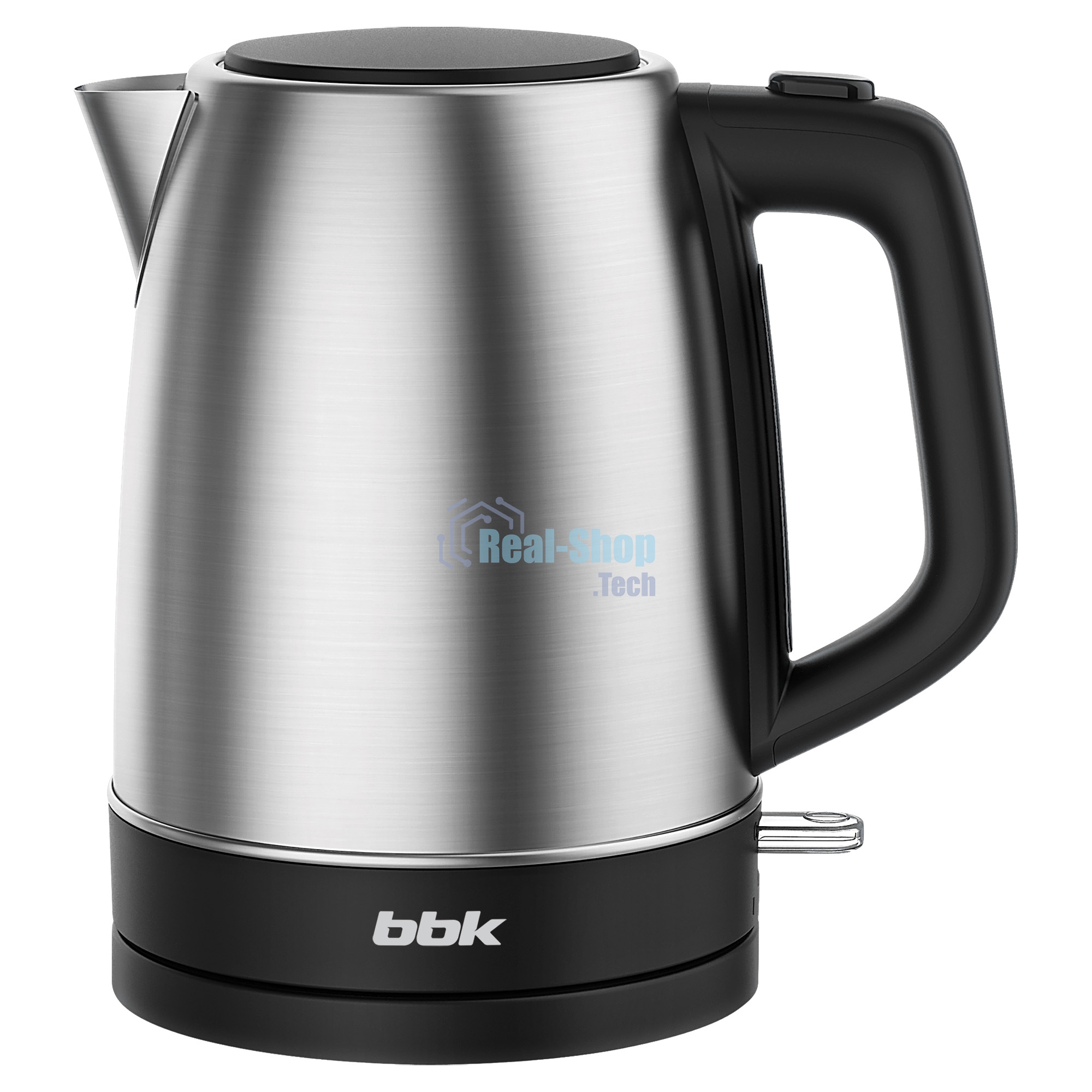 Чайник электрический BBK EK1765S черный/нержавеющая сталь, 1,7 л, 1850-2200 Вт