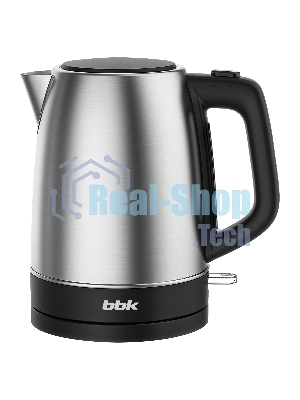 Чайник электрический BBK EK1765S черный/нержавеющая сталь, 1,7 л, 1850-2200 Вт