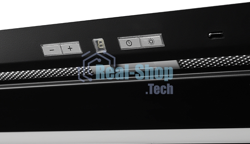 Вытяжка встраиваемая Kuppersberg Inbox 73 B черный управление: кнопочное (1 мотор)