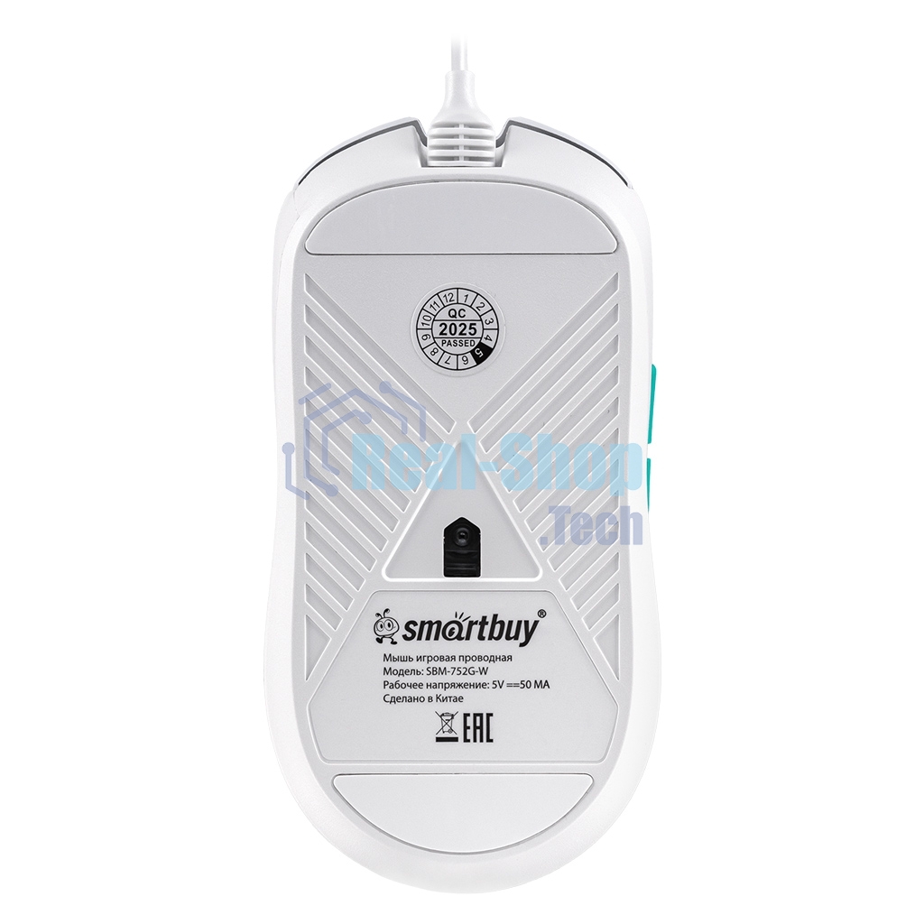 Мышь проводная игровая SMARTBUY (SBM-752G-W) RUSH X22 белая