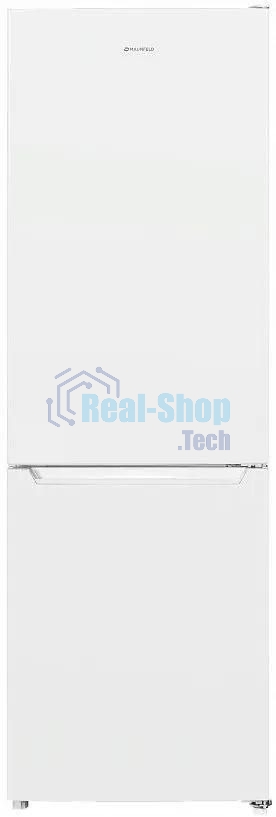 Холодильник Maunfeld MFF185SFW белый двухкамерный 213/104л морозилка снизу