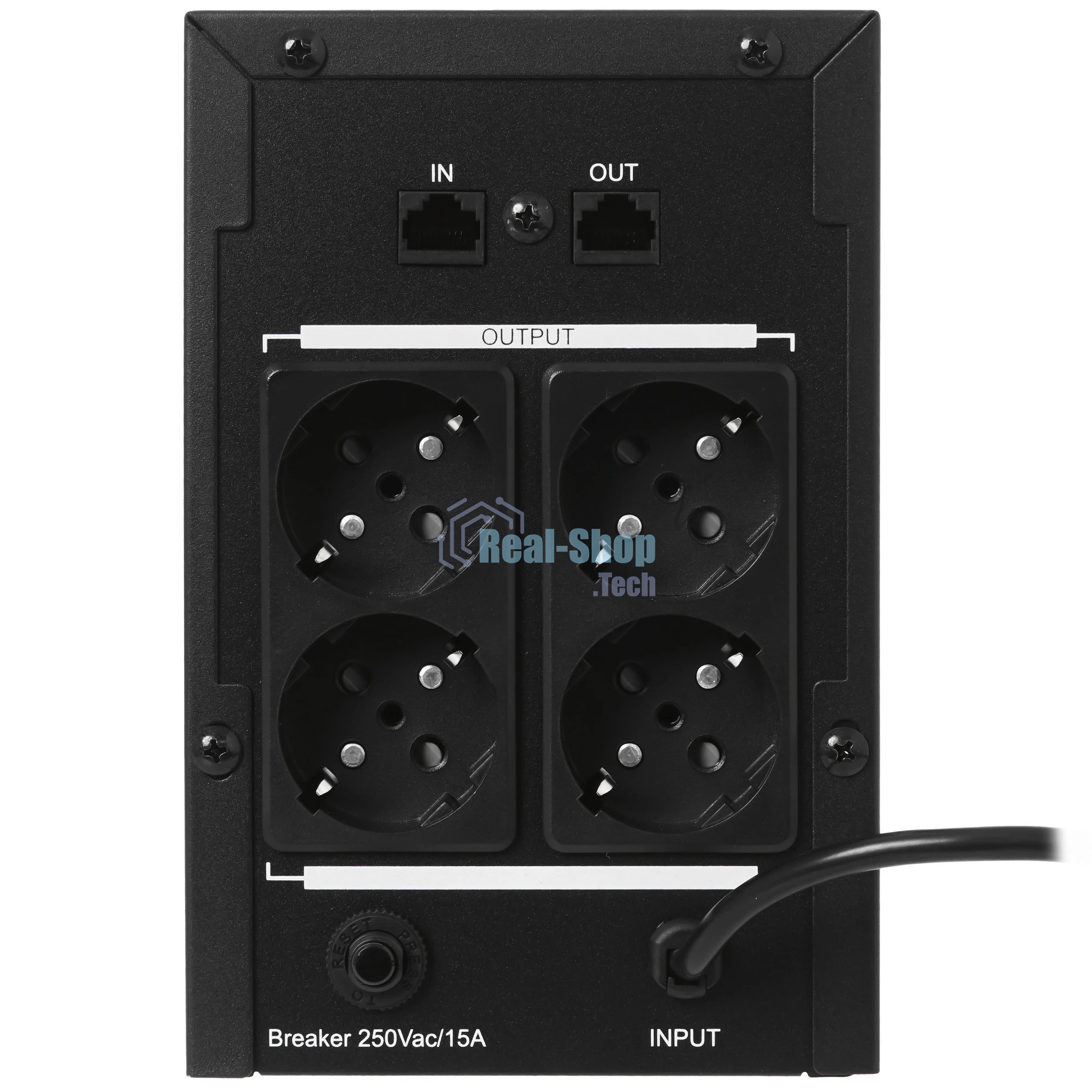 Источник бесперебойного питания ExeGate SpecialPro Smart LLB-2000.LCD.AVR.EURO.RJ/2000 ВА/1200 Вт/4xCEE 7 (евророзетка)