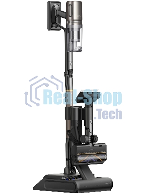 Пылесос вертикальный Dreame Z40 Aqua Cycle Pro черный/золотистый, питание от аккумулятора, 250 Вт, уборка влажная/сухая, пылесборник 0.5 л