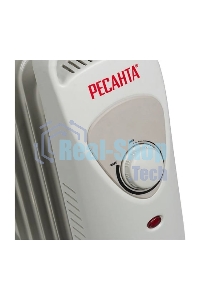 Обогреватель масляный Ресанта ОММ-7Н (7 секций) белый, 700 Вт, 10 м2, термостат 67/3/1