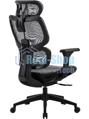 Кресло Cactus CS-MC555-GY черный, сетка