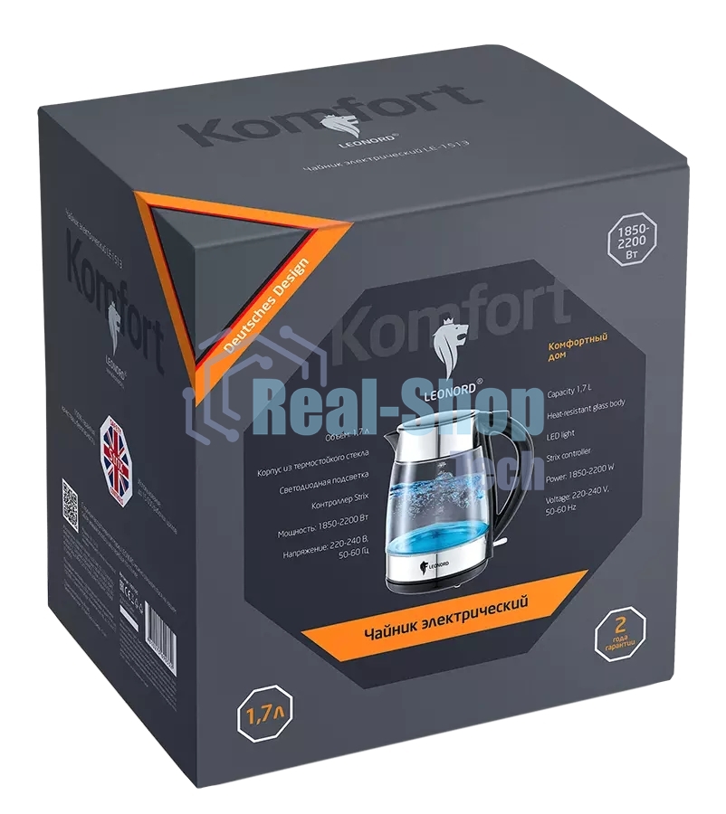 Чайник электрический LEONORD LE-1513 (107165)