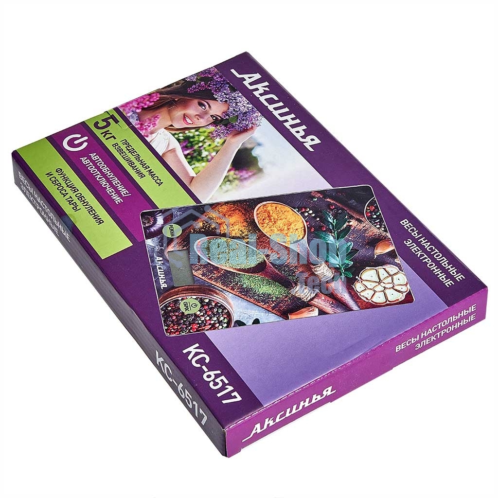 Весы кухонные электронные АКСИНЬЯ КС-6517 