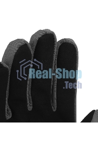 Перчатки универсальные Denzel 68091 двойные, работа с сенсорным экраном, размер 10