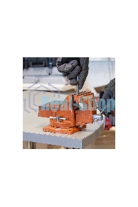 Тиски слесарные Sparta 100мм поворотные с наковальней