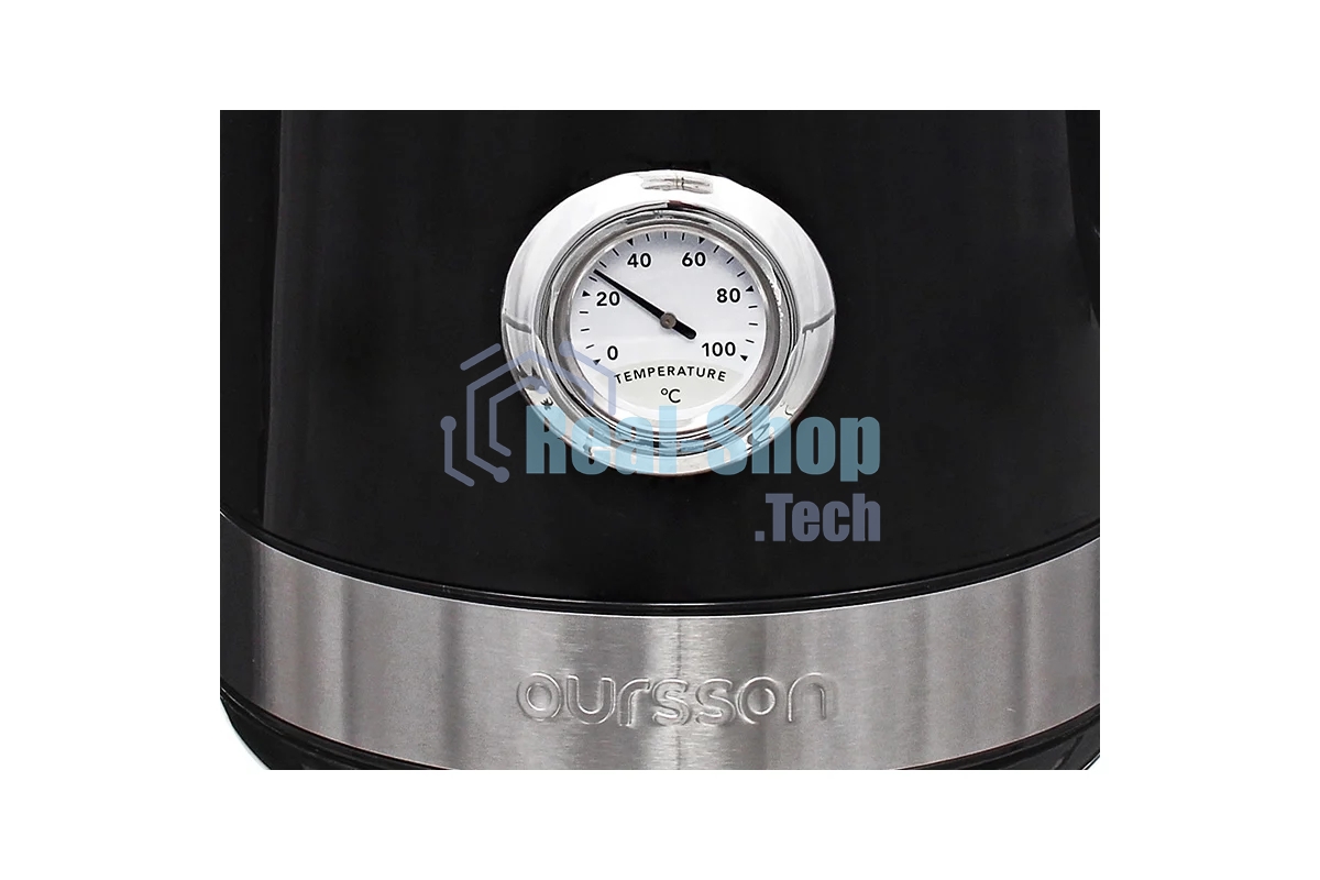 Чайник электрический OURSSON KE1716P/BL черный