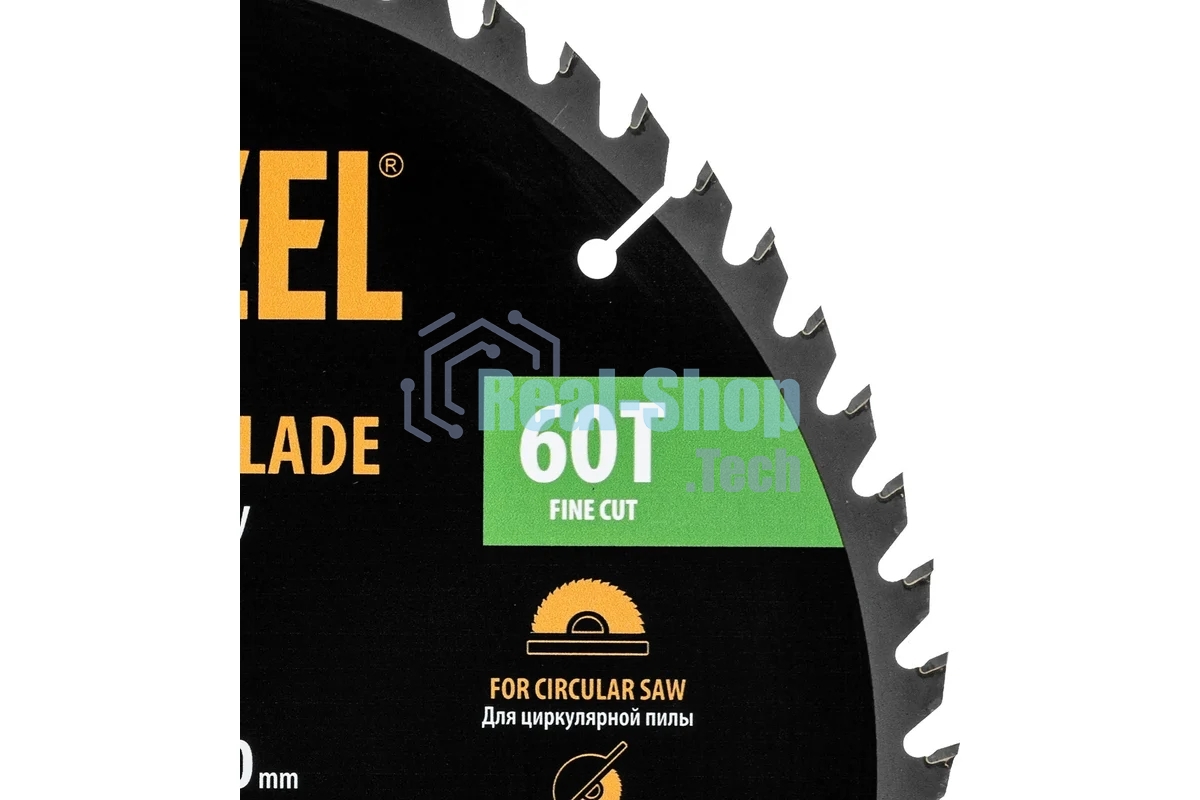 Пильный диск по дереву Denzel ф300 х 30 мм, 60 зубьев 733657