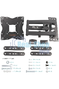 Кронштейн для телевизора Arm media LCD-404 new черный, 26