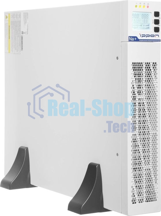 Источник бесперебойного питания Ippon Na+ II RTA 3000 / 3000 ВА / 3000 Вт / 8 x IEC 320 C13, 1 x IEC 320 С19