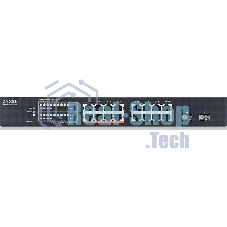 Коммутатор Zyxel NebulaFlex XMG1915-18EP-EU0101F 16x2.5Gbит/с 2SFP+ 8PoE++ 180W управляемый
