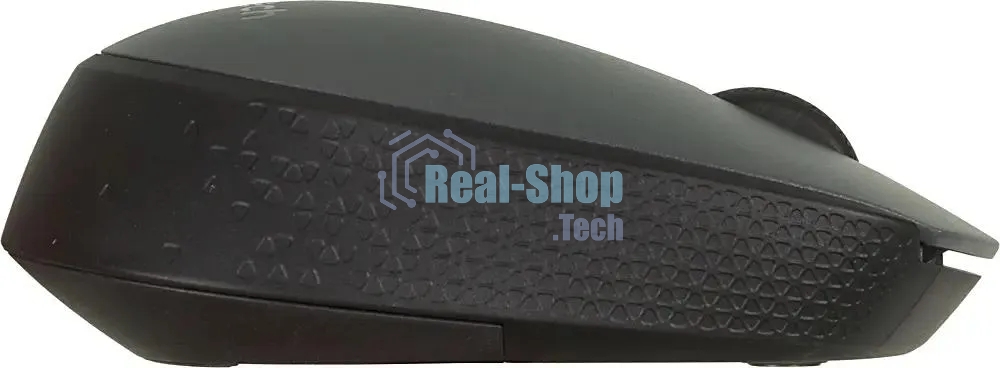 Комплект клавиатура + мышь Logitech MK235 клав:черный мышь:черный USB беспроводная