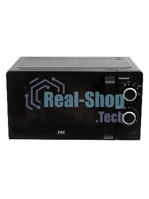 Микроволновая печь JVC JK-MW130M черный, 20 л, 700 Вт, переключатели - поворотный механизм