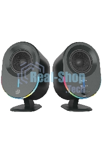 Акустическая система Оклик OK-303A 2.0 черный 20Вт BT