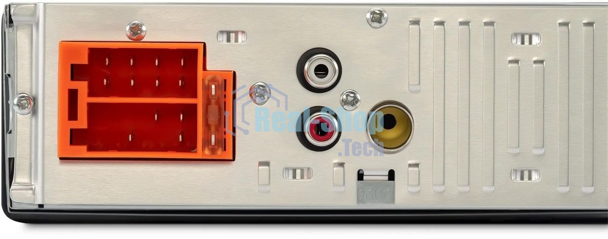Автомагнитола Digma MCP-227B, 1 DIN, Bluetooth, USB Type-A, AUX, пульт ДУ