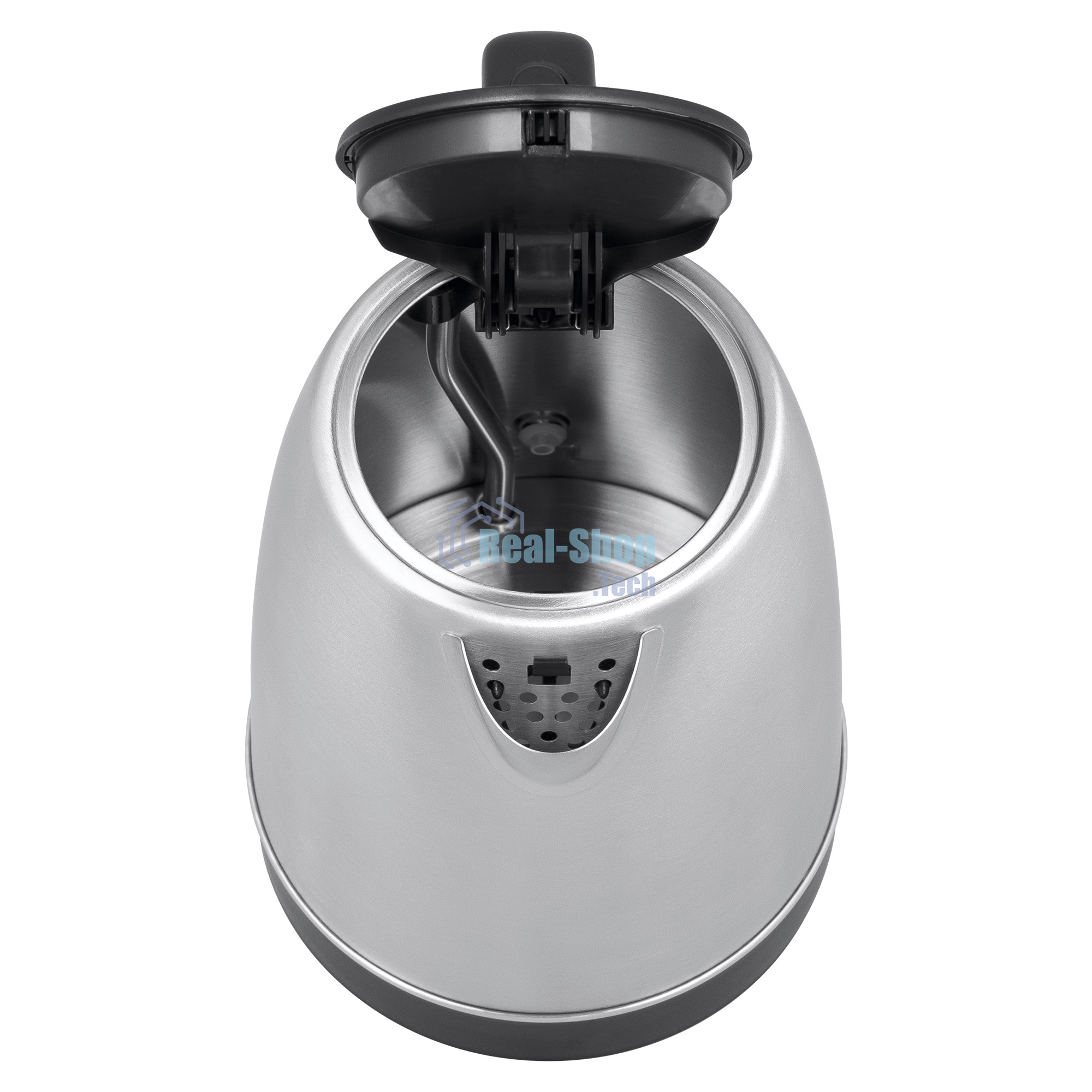 Чайник электрический BBK EK1765S черный/нержавеющая сталь, 1,7 л, 1850-2200 Вт