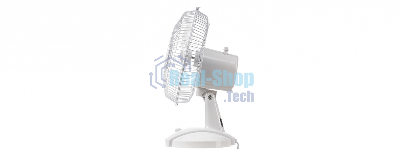 Вентилятор Centek CT-5006 белый, настольный, 25 Вт, 2 скорости, 23 см
