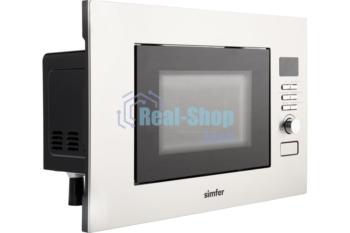 Микроволновая печь встраиваемая SImfer MD2714 22л,1150Вт, гриль, нержавеющая сталь