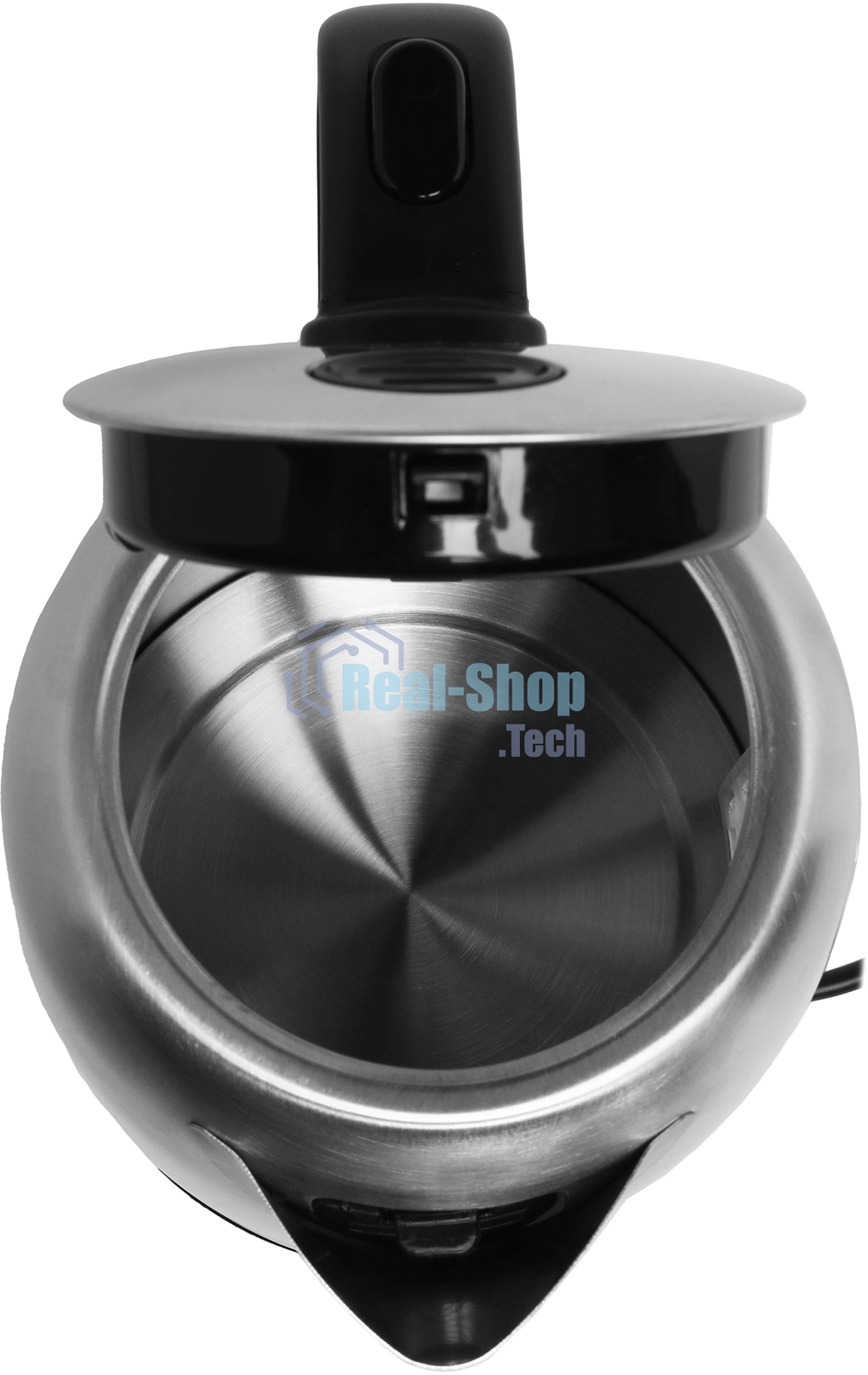 Чайник электрический Vitek VT-1137 1.7 л, 2200 Вт, серебристый матовый корпус: металл