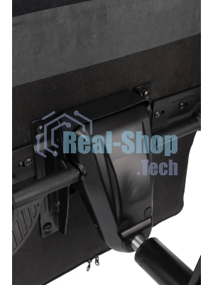 Кресло игровое A4Tech Bloody GC-680 черный/серый искусственная замша с подголов. крестов. металл