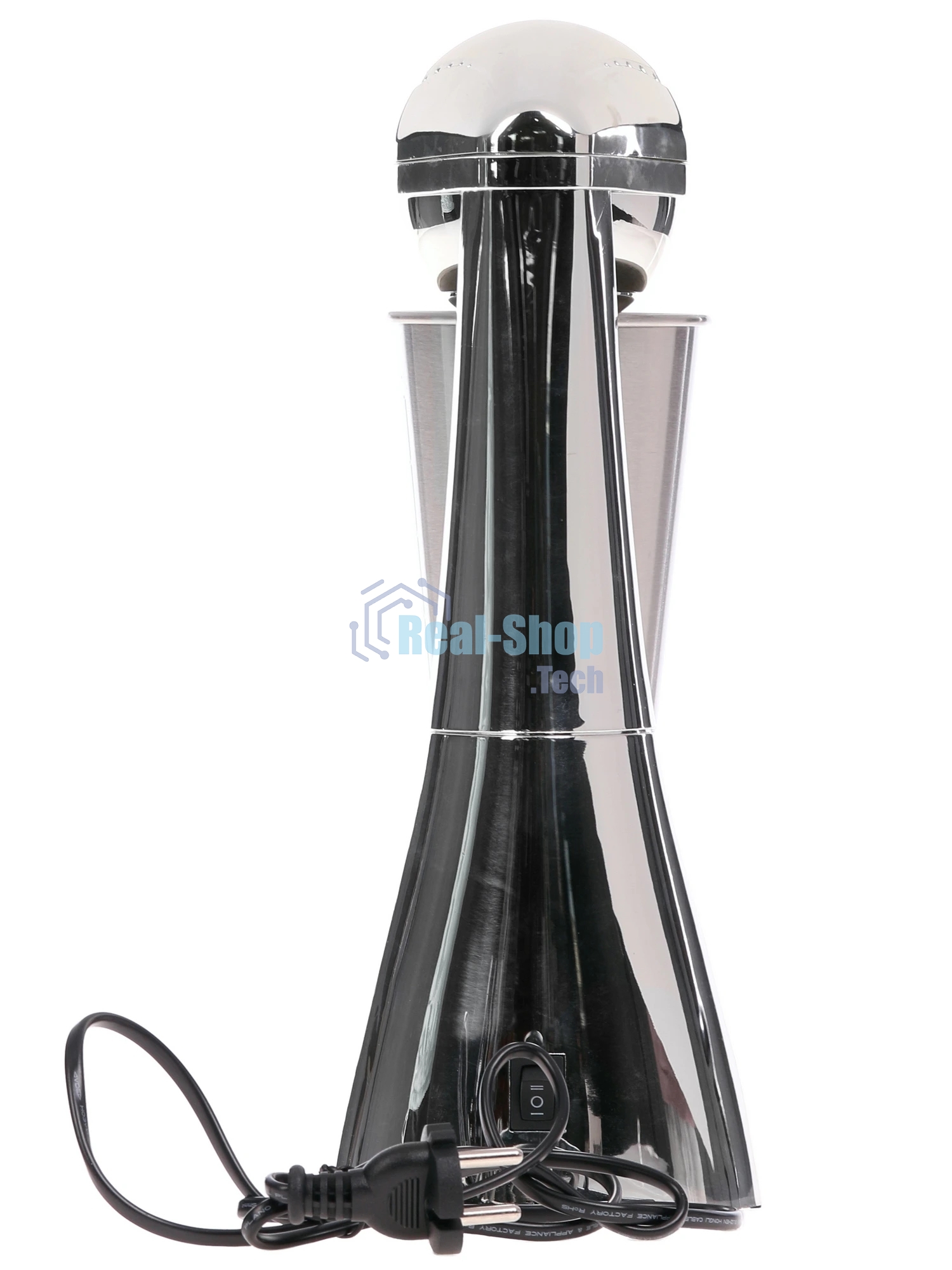 Миксер Clatronic BM-3472 серебристый, стационарный, 65 Вт, 0.45 л, 2 скорости