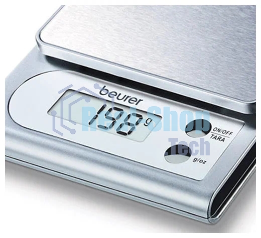 Весы кухонные Beurer KS22 макс.вес:3кг серебристый