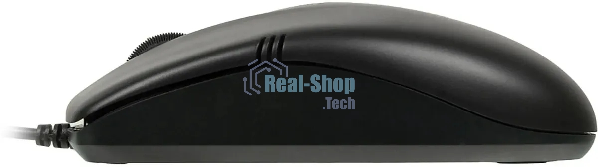 Мышь проводная A4Tech OP-530NUS черный, 1200 dpi, USB, кнопки - 3