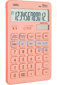 Калькулятор настольный Deli Touch EM01541 красный 12-разр.