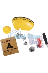 Бензиновый триммер Eurolux TR-1300T 70/2/16 2-х тактный, 1,3 кВт, ширина 255мм, бак 700мл, 7кг