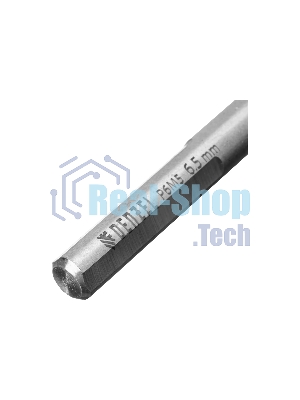 Набор сверл по металлу Denzel 1,5-6,5мм, Р6М5-TiN, Golden Tip, 13 шт