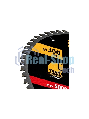 Пильный диск по дереву Denzel ф300 х 30 мм, 60 зубьев