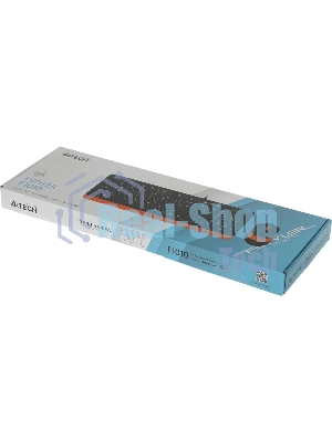 Комплект клавиатура+мышь A4Tech FStyler F1010 проводной, USB, 1600 DPI, чёрный/оранжевый