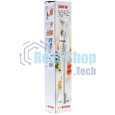 Блендер погружной Bosch MSM 6B100 белый, 280 Вт, 1 скорость