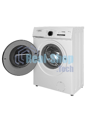 Стиральная машина Maunfeld MFWM127WH052 белый, загрузка фронтальная 7 кг, 1200 об/мин., класс: А+++