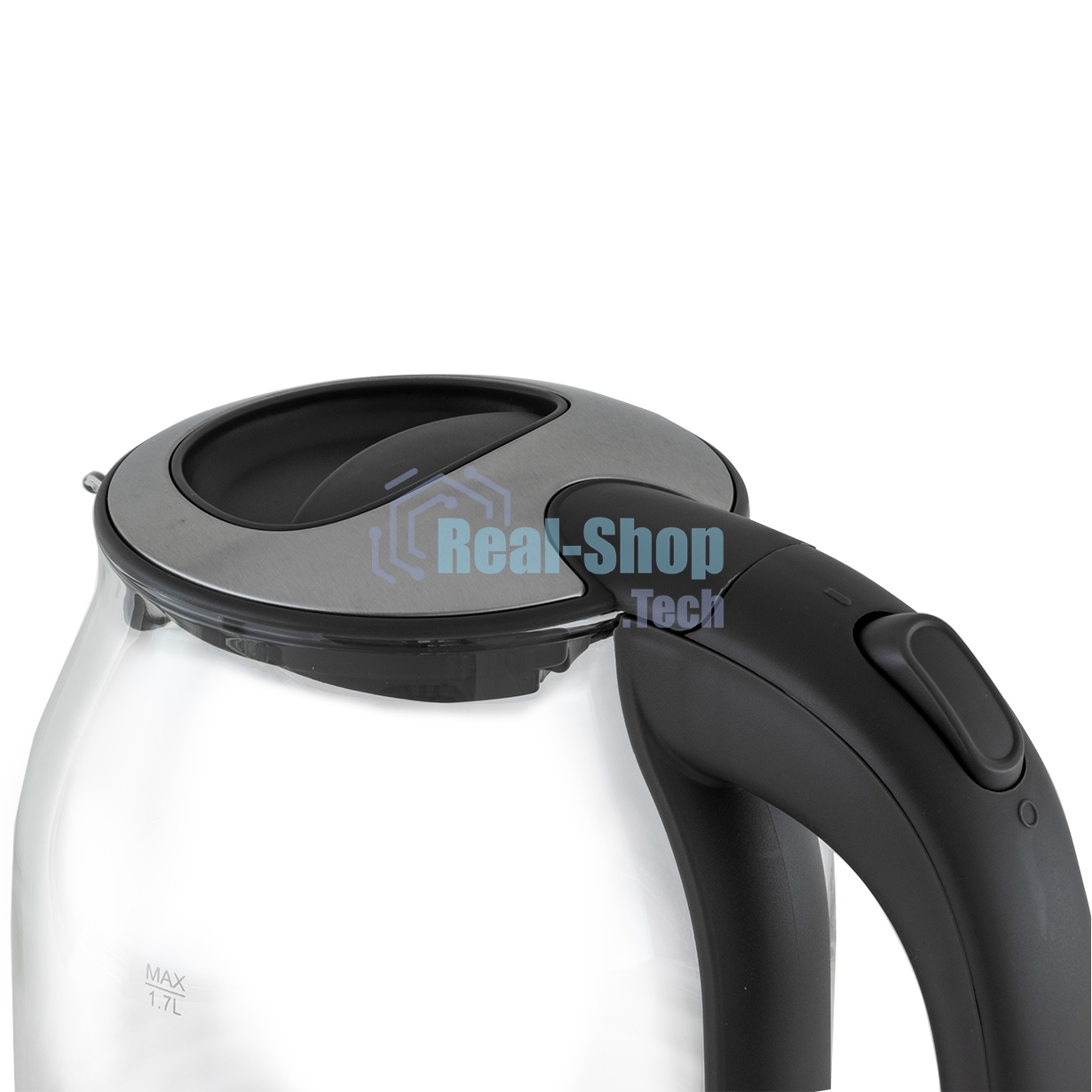 Чайник электрический JVC JK-KE1510 grey, объем 1,7л, максимальная мощность 2200 Вт