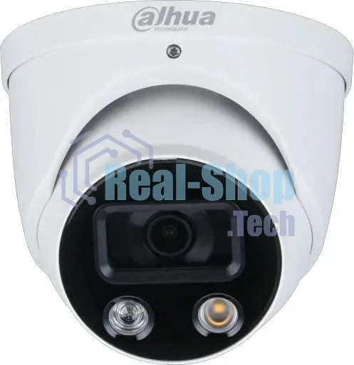 Камера видеонаблюдения IP Dahua DH-IPC-HDW3449HP-AS-PV-0360B-S5 3.6-3.6мм цв. корп.:белый/черный (DH-IPC-HDW3449HP-AS-PV-0360B)