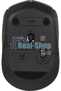 Комплект клавиатура + мышь Logitech MK235 клав:черный мышь:черный USB беспроводная