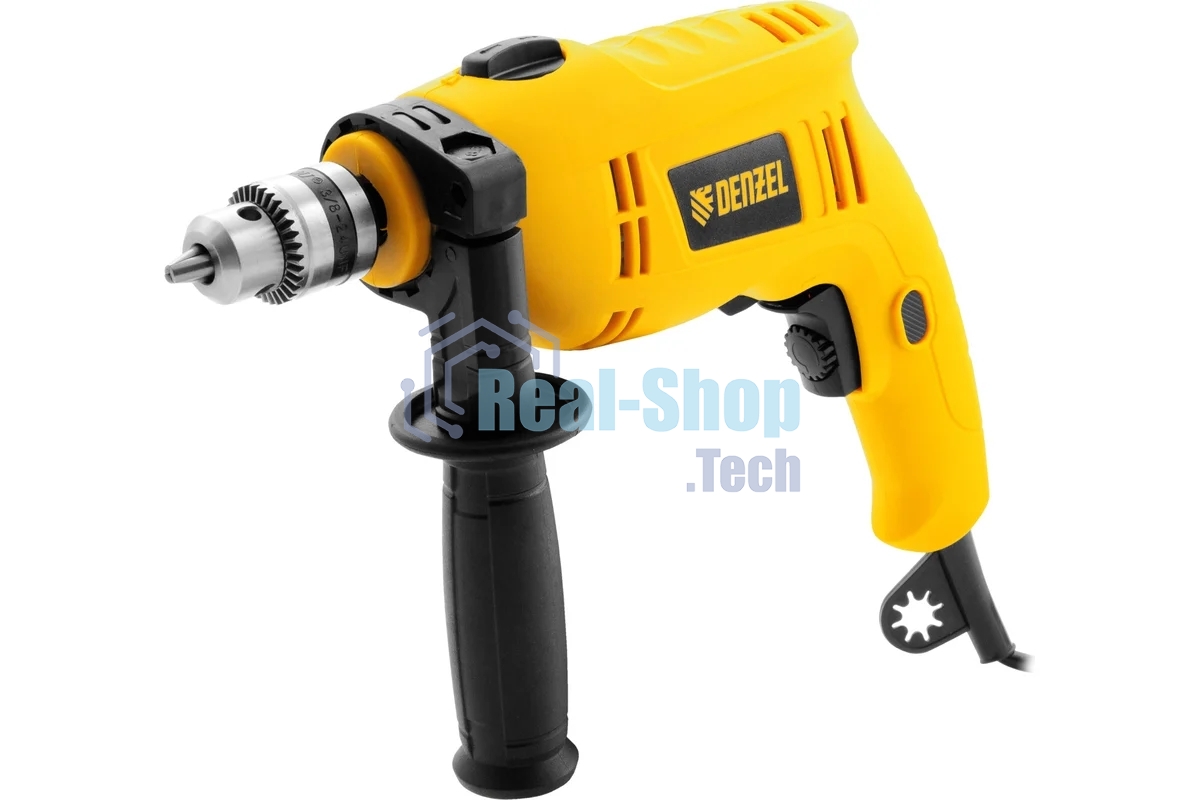 Дрель ударная Denzel ID-550 550 Вт 0-2900 об/мин 464000 уд/мин 26302